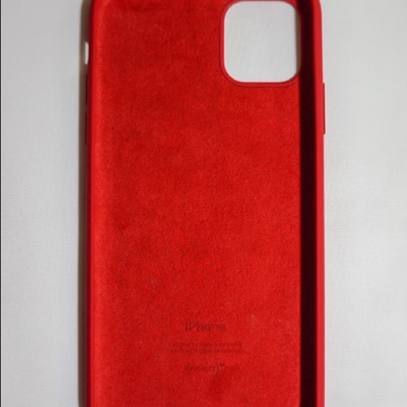 Apple Silicone Case, iPhone 11 Pro Max - (PRODUCT) Red - Picture 3 of 4